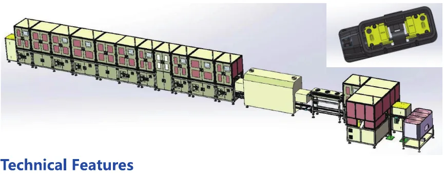 MoB-5012 cylindrical diode PV junction box assembly machine